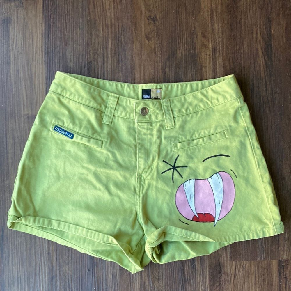 Green Monster Mom Shorts